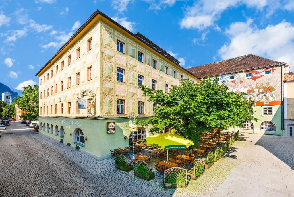 Brauereigasthof/Hotel Buergerbraeu Bad Reichenhall Eksteriør bilde